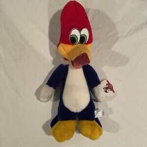 12" WOODY WOODPECKER PLUSH DOLL WALTER LANTZ UNIVERSAL STUDIOS High Quality